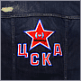 Вышивка на куртке на спине ЦСКА