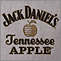 Вышивка на крое логотипа Jack Daniels