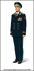 Генерал, летняя парадная форма ВВС вне строя
