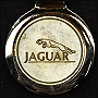 Костяной брелок с лазерной гравировкой эмблемы Ягуар