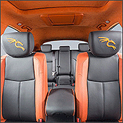 Реставрация кожаных сидений авто Infiniti FX37
