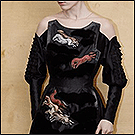Модное платье с вышивкой Alena Akhmadullina