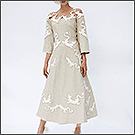 Платье из сетки с вышивкой от Алены Ахмадуллиной