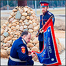 Вышивка на знамёнах для казачьего войска