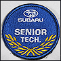 Нашивка авто с логотипом Subaru