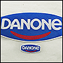 Купить нашивки с логотипом Danone. Тираж