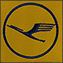 Нашивка-эмблема авиакомпании Lufthansa