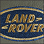 Вышивка на коже Land-Rover