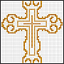 Крестильная вышивка крестом