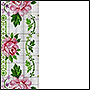 Простая схема вышивки роз