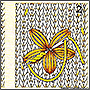 Схема вышивки цветов на вязаном