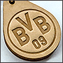 Кожаный брелок BVB