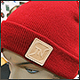 Нашивка на шапку с тиснением логотипа TN